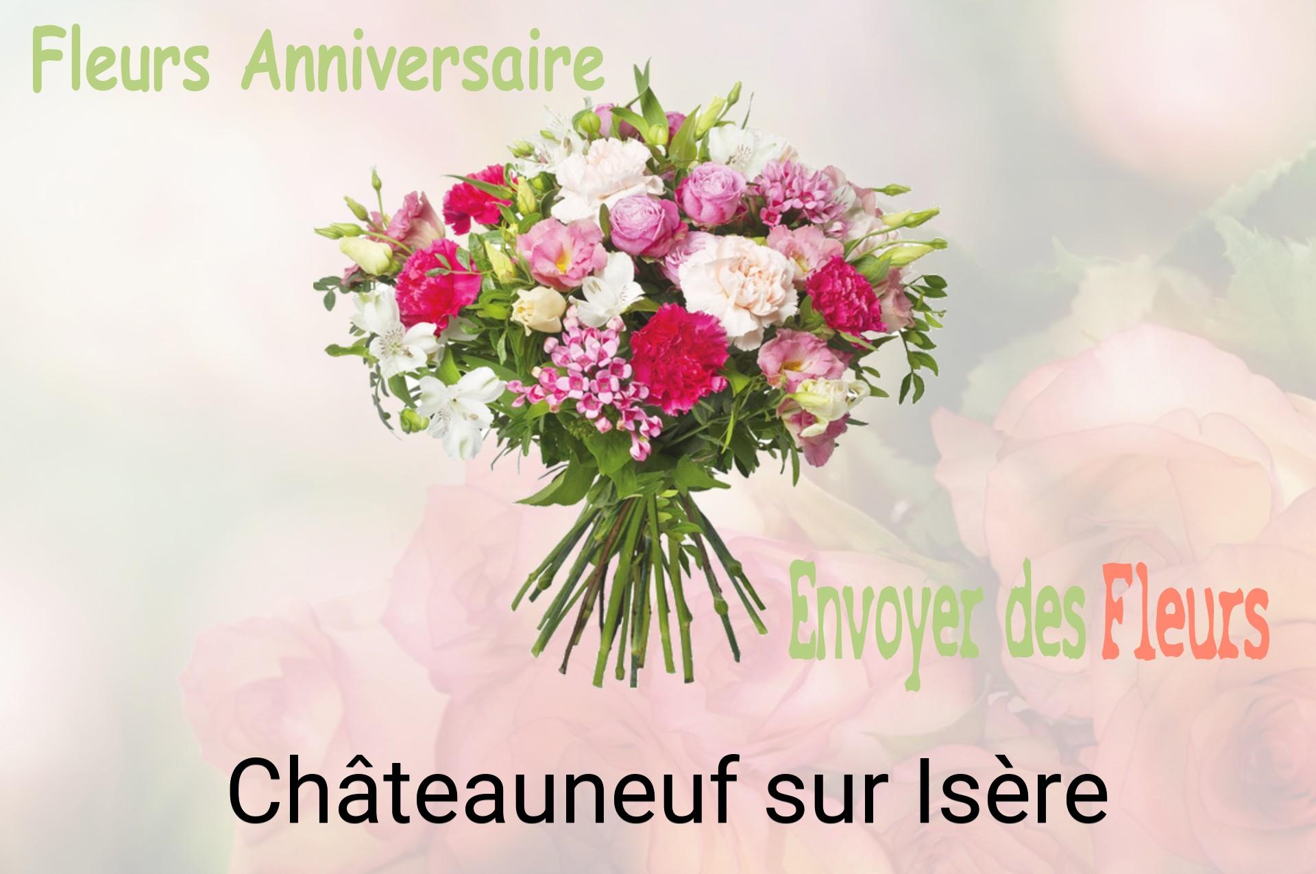 Bouquet de fleurs d’anniversaire livré à Châteauneuf-sur-Isère