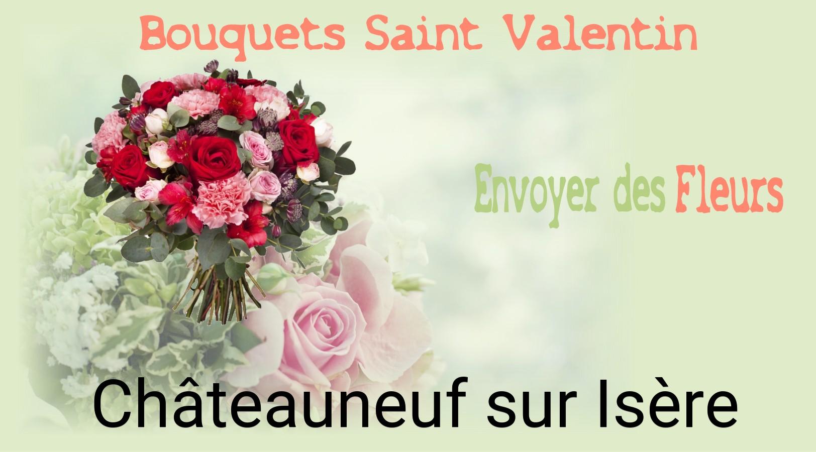 Roses de Saint-Valentin livrées à Châteauneuf-sur-Isère